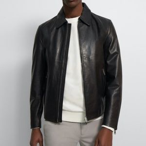 Men's Theory Wynmore Moto Leather Jacket (LIKE NEW / WORN ONCE!)